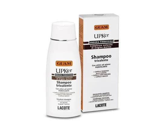 Guam Upker Trivalentes Shampoo Für Fettiges Haar Mit Schuppen Und Haarausfall 100 ml