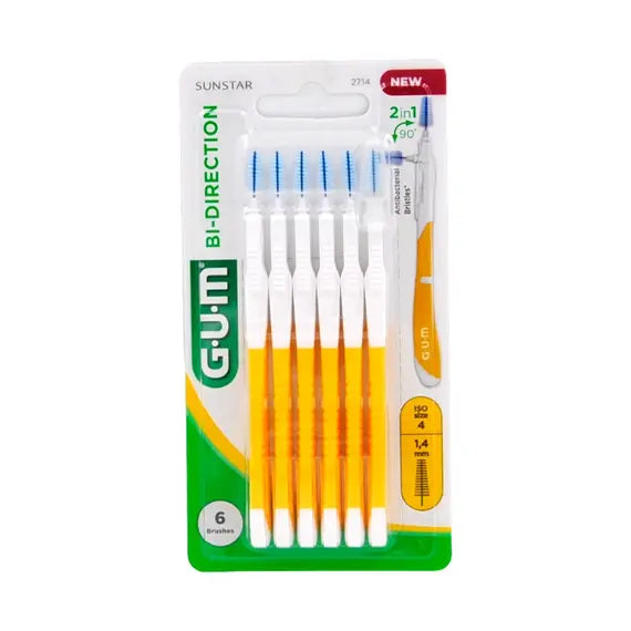Gum Sunstar Scovolini Bi-direction 1.4 Mm 6 Pz | Acquista Online su Farmaclick