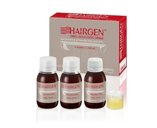 Hairgen Orale Lösung Nahrungsergänzungsmittel für Haare und Haut 3X100 ml