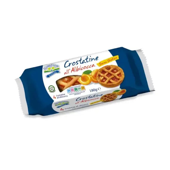 Happy Farm Crostatine All'albicocca Senza Glutine 180g | Acquista Online su Farmaclick