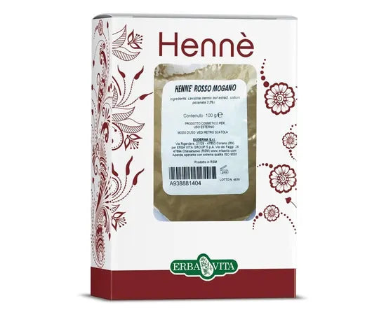 Erba Vita Henne Color Mogano 100 Grammi