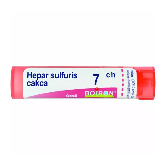Hepar Sulfuris Calcareum*80 Granuli 7 Ch Contenitore Multidose | Acquista Online su Farmaclick