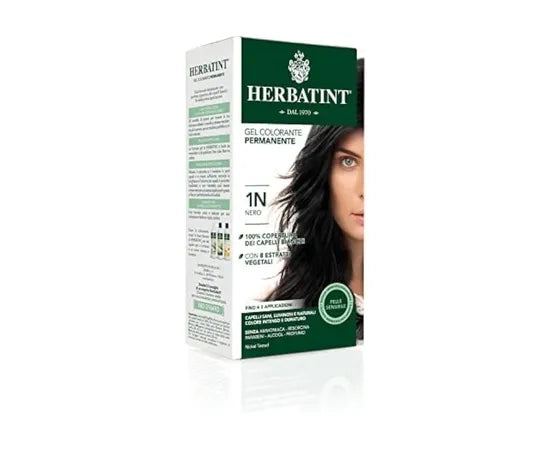 Herbatint Permanente Haarfarbe 1N Schwarz