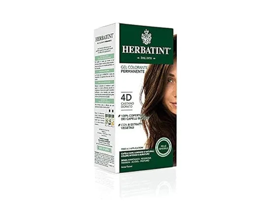 Herbatint Colore Permanente 4D Castano Dorato