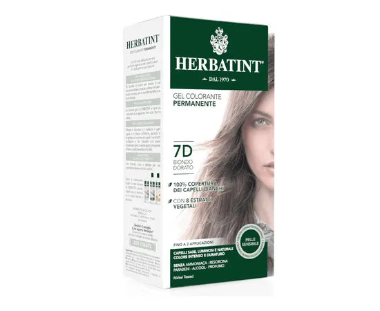 Herbatint Colore Permanente 7D Biondo Dorato