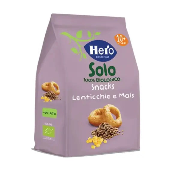 Hero Baby Snack Lenticchie Mais 50g | Acquista Online su Farmaclick