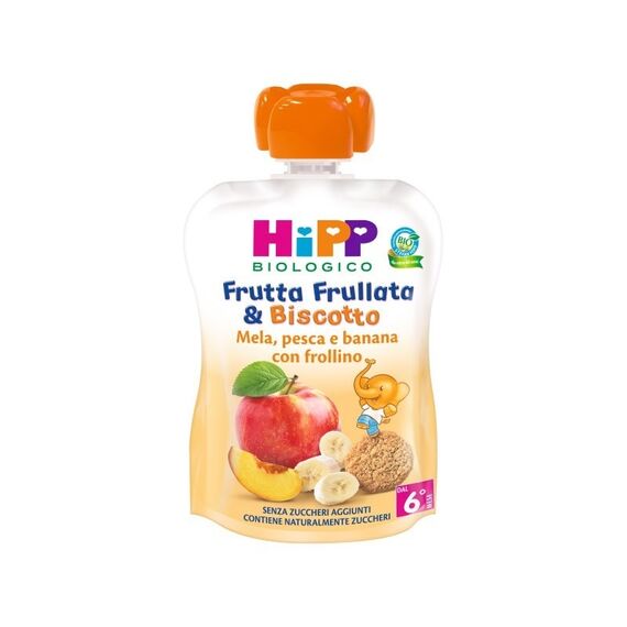 Hipp Frutta Frullata&biscotto Mela Pesca Banana | Acquista Online su Farmaclick