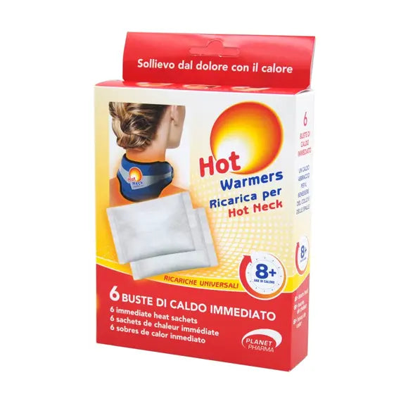 Hot Neck Perfect Fit Ricarica per Fascia Riscaldante 6 Bustine | Acquista Online su Farmaclick