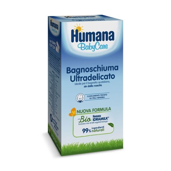 Humana Baby Care Bagnoschiuma Ultradelicato 200 Ml | Acquista Online su Farmaclick