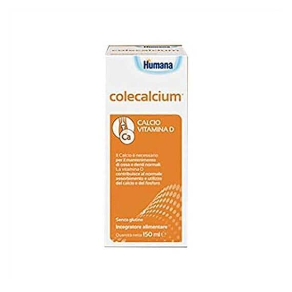 Humana Colecalcium Integratore Alimentare di Calcio e Vitamina D 150 Ml | Acquista Online su Farmaclick
