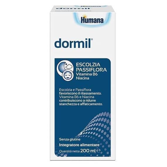 Humana Dormil Integratore Alimentare di Escolzia e Passiflora 200 Ml | Acquista Online su Farmaclick