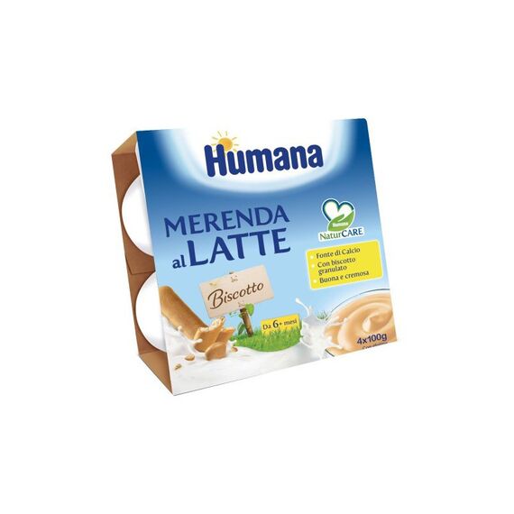 Humana Merenda Bisc 4x100g | Acquista Online su Farmaclick