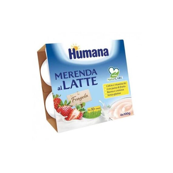 Humana Mer Latte Frag 100gx4pz | Acquista Online su Farmaclick