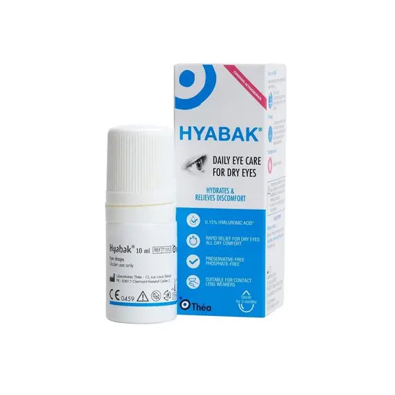 Hyabak Ipotonico 0.15% Soluzione Oftalmica 10 Ml | Acquista Online su Farmaclick