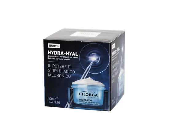 Filorga Hydra Hyal 5 Acidi Ialuronici Crema Idratante Rimpolpante 50 Ml
