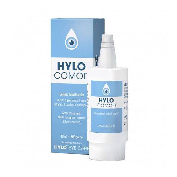 Hylo-comod Gocce Oculari Ialuronato di Sodio 0,1% Flaconcino 10 Ml | Acquista Online su Farmaclick