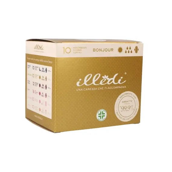 Illedi Bonjour 10 Assorbenti Giorno con Ali | Acquista Online su Farmaclick