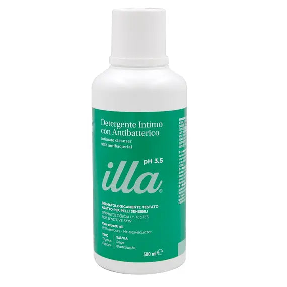 Illa Detergente Intimo con Antibatterico Ph 3.5 500 Ml | Acquista Online su Farmaclick
