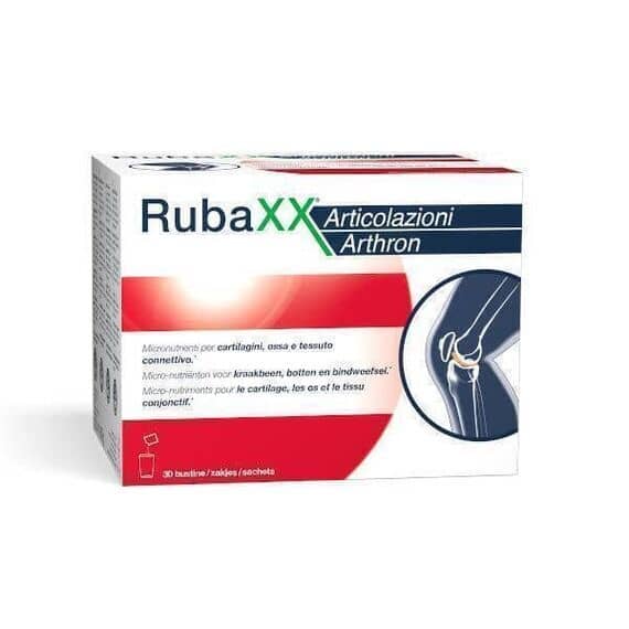Rubaxx Articolazioni Integratore per il Benessere di Ossa e Cartilagini 30 Bustine Solubili | Acquista Online su Farmaclick