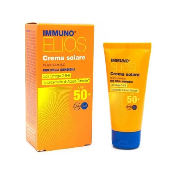 Immuno Elios Crema Solare Pelli Sensibili Spf50+ 50 Ml | Acquista Online su Farmaclick