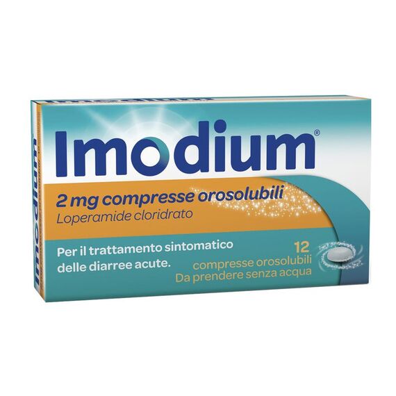Imodium 12 Compresse Orosolubili 2 Mg | Acquista Online su Farmaclick