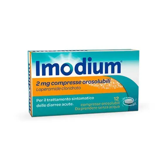Imodium Orosolubile 2mg 12 Compresse | Acquista Online su Farmaclick