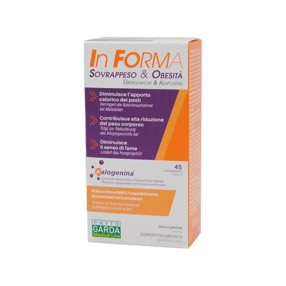 In Forma Sovrappeso e Obesitã 45 Compresse | Acquista Online su Farmaclick