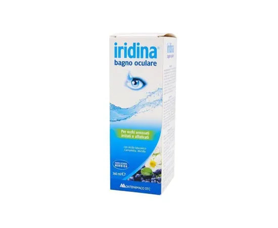 Iridina Bagno Oculare Per Occhi Arrossati Irritati E Affaticati 360 Ml