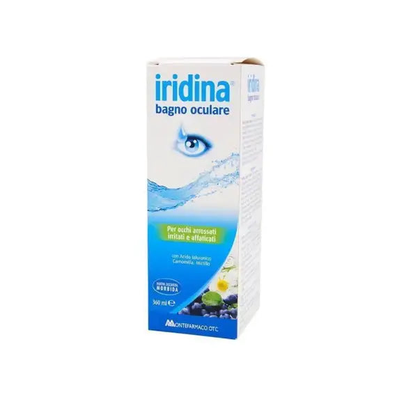 Iridina Bagno Oculare per Occhi Arrossati Irritati e Affaticati 360 Ml | Acquista Online su Farmaclick