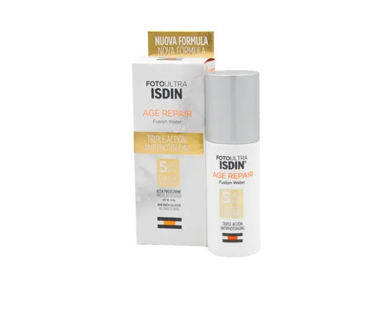 Isdin Foto Ultra Age Repair Fusion Water LSF 50+ Dreifachwirkung 50 ml