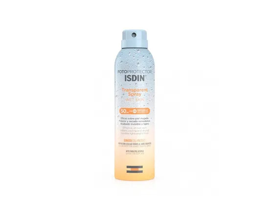 Isdin Fotoprotector LSF 50+ Transparent Spray Nasse Haut 200 ml