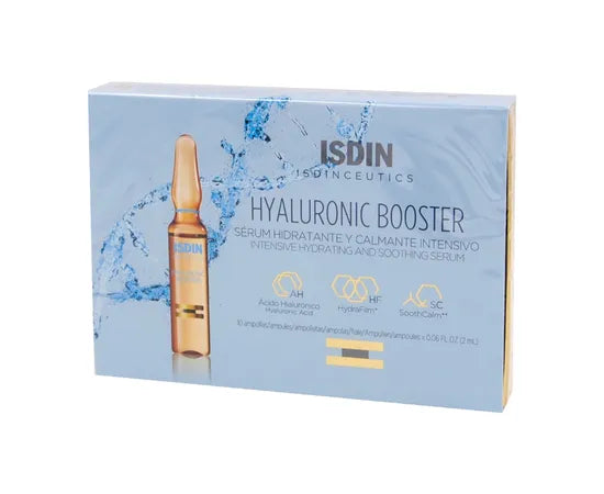 Isdin Isdinceutics Hyaluronic Booster Siero Idratante E Calmante Intenso 10 Fiale X 2 Ml