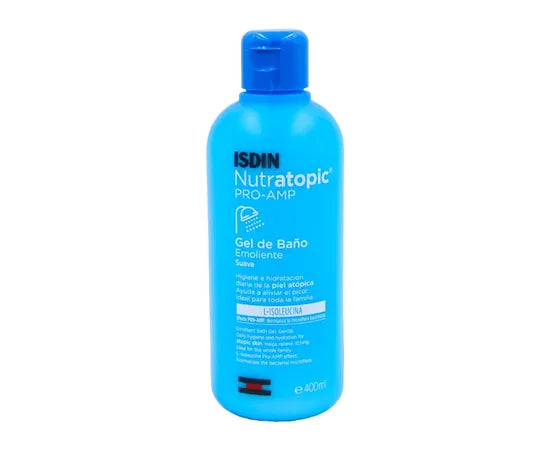 Isdin Nutratopic Pro Amp Emollient Wash Gel Atopische Haut 400 ml