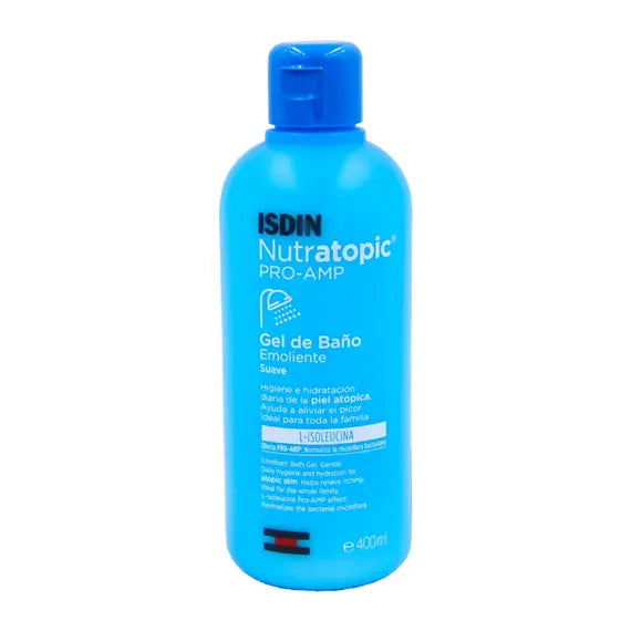 Isdin Nutratopic Pro Amp Gel Bagno Emolliente Pelle Atopica 400 Ml | Acquista Online su Farmaclick