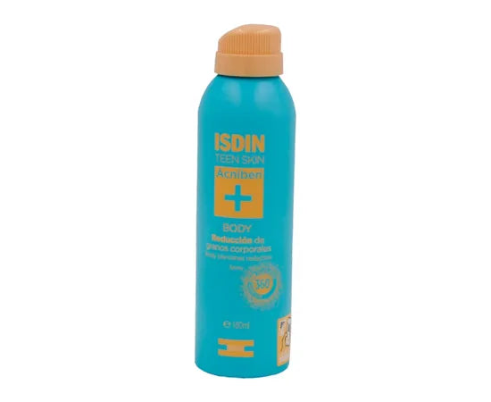 Isdin Teen Skin Acniben Body Spray Anti-Akne Reduzierung von Pickeln am Körper 150 ml