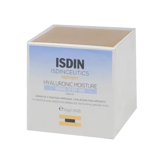 Isdin Isdinceutics Prevent Hyaluronic Moisture Crema Viso Idratante Pelle da Normale a Secca 50 G | Acquista Online su Farmaclick