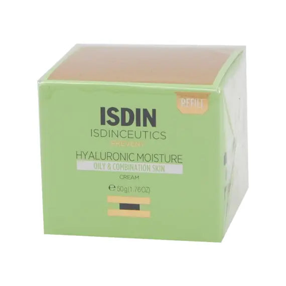 Isdin Isdinceutics Prevent Hyaluronic Moisture Crema Viso Idratante Pelle da Mista a Grassa Refill 50 Gr | Acquista Online su Farmaclick