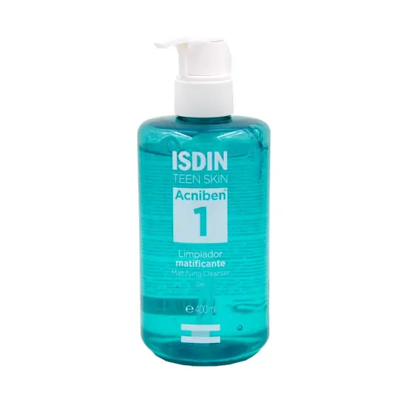 Isdin Teen Skin Acniben 1 Mattifying Cleanser Detergente Viso Purificante 400 Ml | Acquista Online su Farmaclick