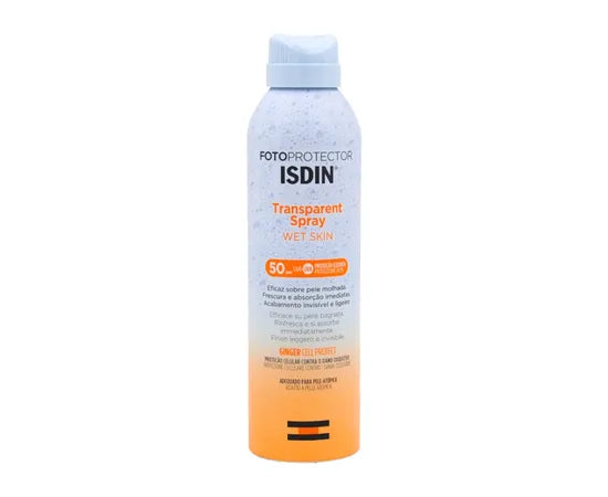 Isdin Transparent Spray Wet Skin LSF50 250 ml