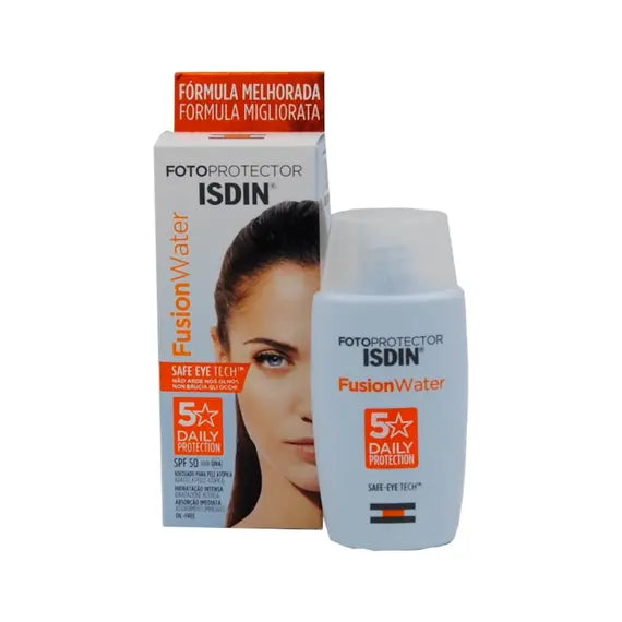 Isdin Fotoprotector Spf 50+ Fusion Water Tocco Secco 50 Ml | Acquista Online su Farmaclick