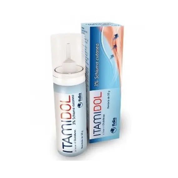 Itamidol Schiuma Cutanea 50g 3% | Acquista Online su Farmaclick