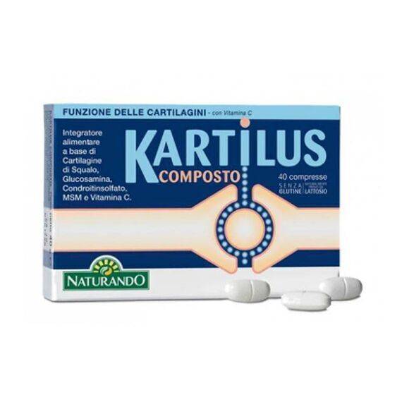 Kartilus Integratore Alimentare per la Funzione delle Cartilagini 40 Compresse | Acquista Online su Farmaclick