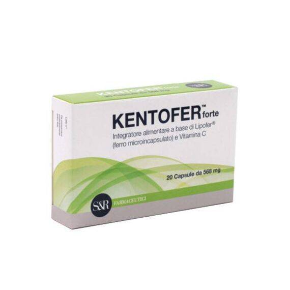 Kentofer Forte Integratore Alimentare di Ferro e Vitamina C 20 Capsule | Acquista Online su Farmaclick