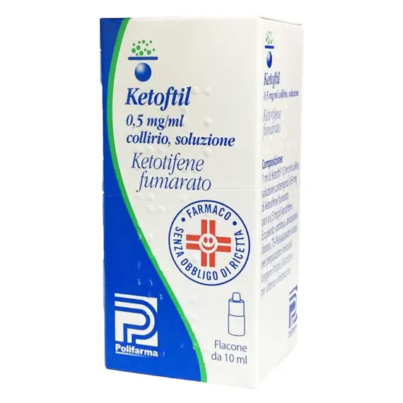 Ketoftil Collirio Polifarma 10 Ml 0,5 Mg/ml | Acquista Online su Farmaclick