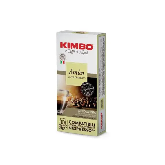 Kimbo Amico Caffe' Decerato 10 Capsule | Acquista Online su Farmaclick