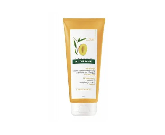 Klorane Nährende Spülung mit Mangobutter für trockenes Haar 200 ml