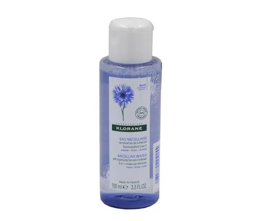Klorane Acqua Micellare Struccante Occhi, Viso E Labbra 100Ml