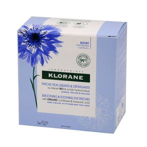 Klorane Patchs Occhi Levigati & Anti-fatica 7 Coppie di Patchs | Acquista Online su Farmaclick