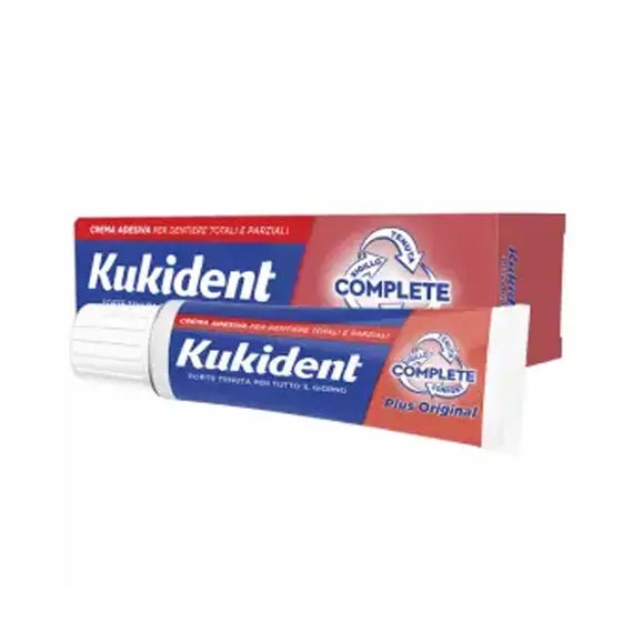 Kukident Plus Original Crema Adesiva per Dentiere 65g | Acquista Online su Farmaclick