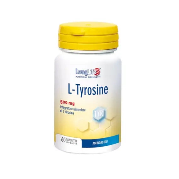 Longlife L-tyrosine 500 Mg 60 Tavolette | Acquista Online su Farmaclick